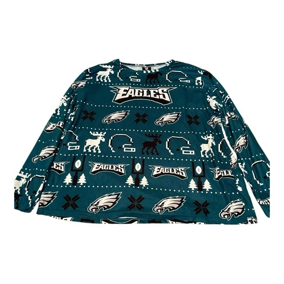 🎉Host Pick🎉 NFL Apparel Teal and White Sweater-super soft! - Picture 3 of 6